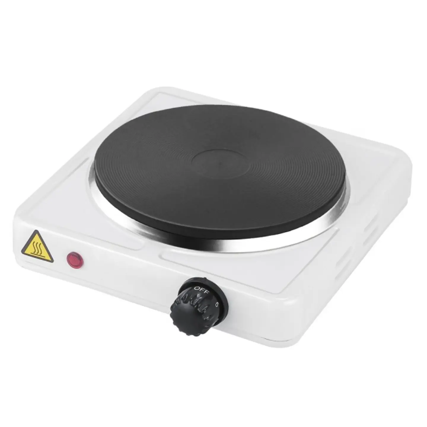 Fogão Elétrico 1 Placa Branco 1500W 1