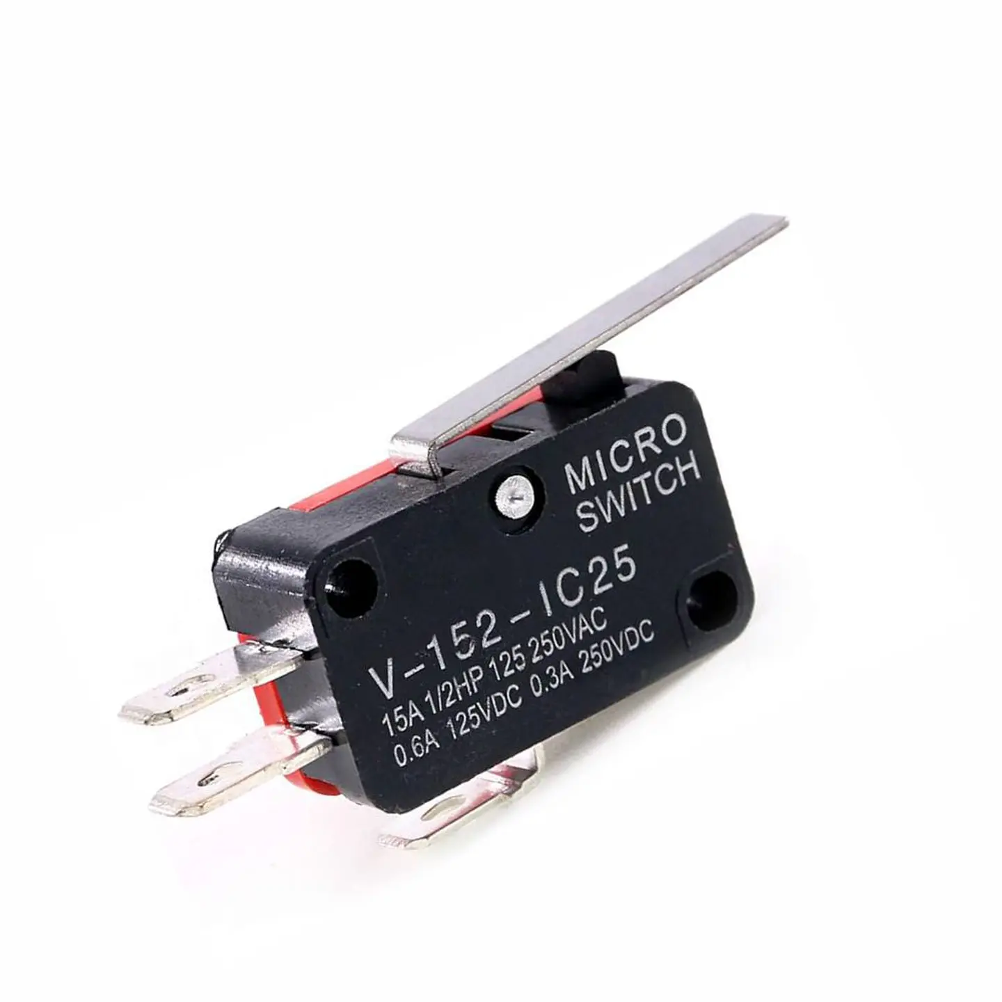 Comutador Micro Switch 15A C/ Patilha 1