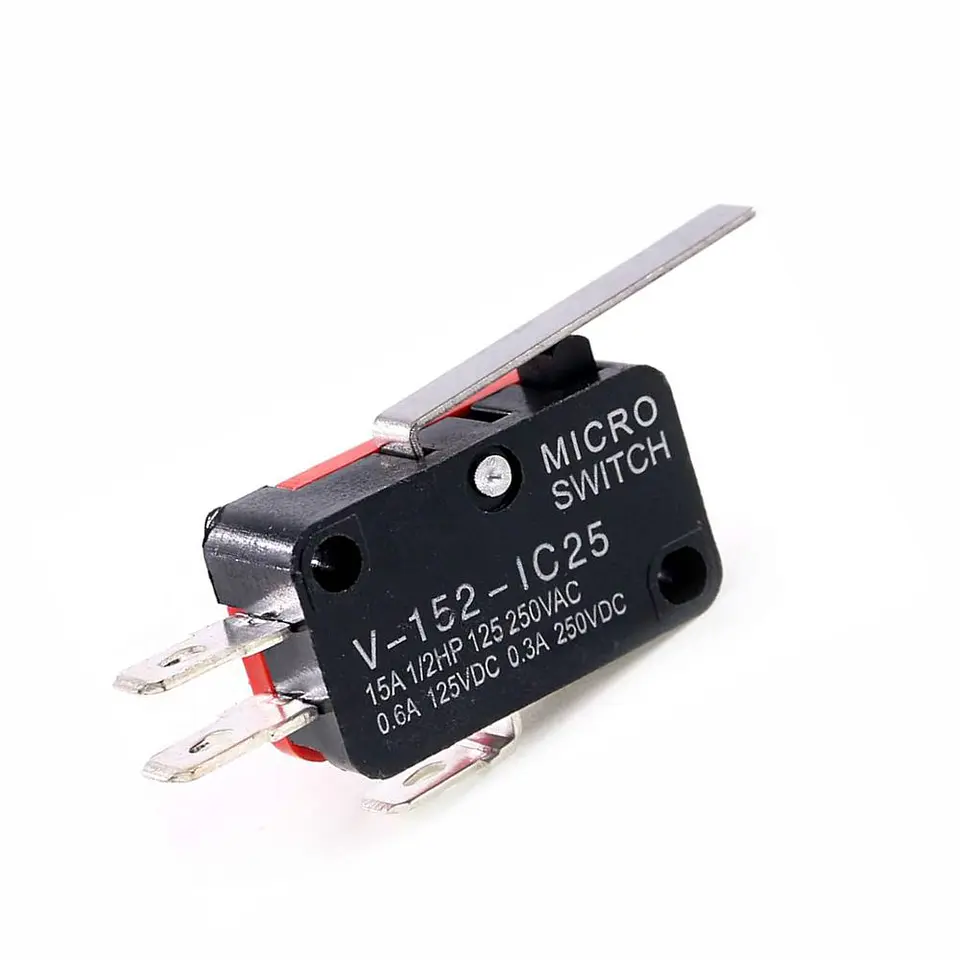 Comutador Micro Switch 15A C/ Patilha 1