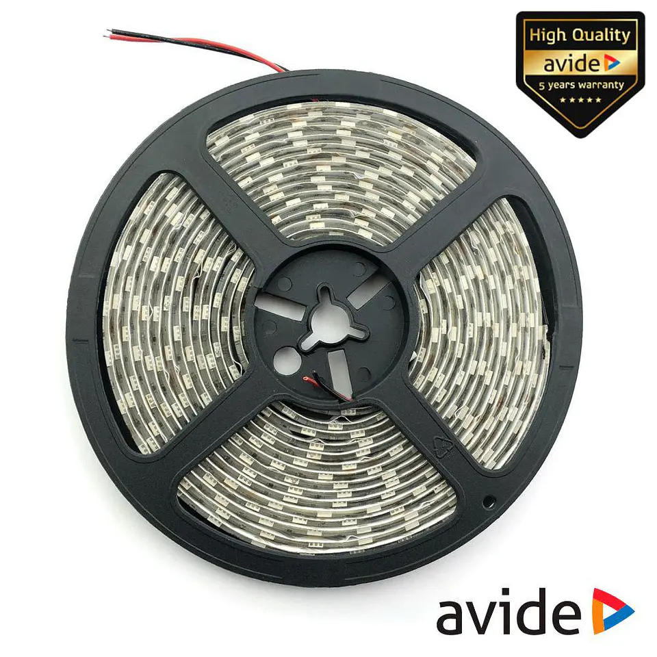Fita 600 LEDS 2835 4000K 24V 24W/m 5m IP65 AVIDE 1