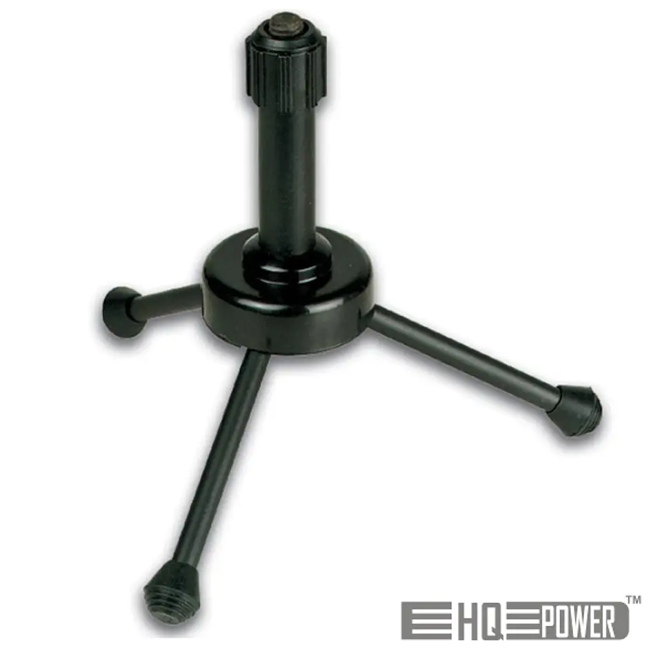 SUPORTE P/ MICROFONE DE MESA HQ POWER 1
