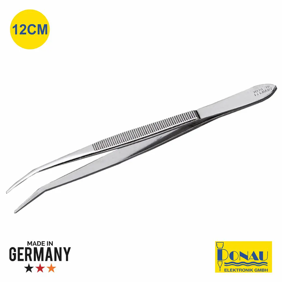 PINÇA PONTAS FINAS PONTIAGUDAS CURVAS 120MM DONAU 1