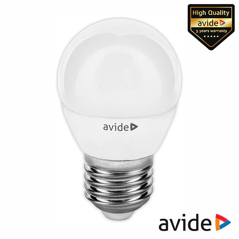 Lâmpada LED E27 GLOBO 7W 230V 4000K 250lm Value Range AVIDE