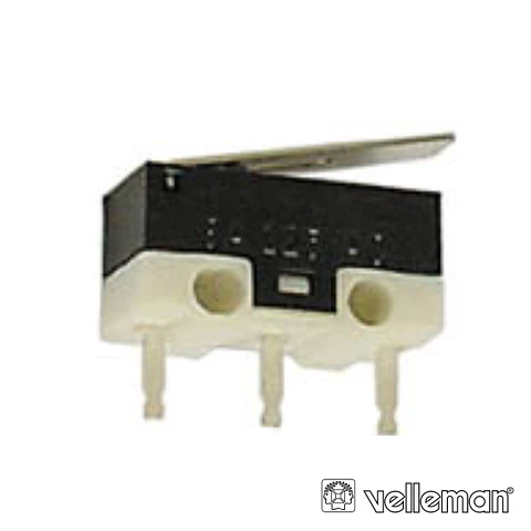 COMUTADOR MICROSWITCH 3A PATILHA PEQUENA VELLEMAN