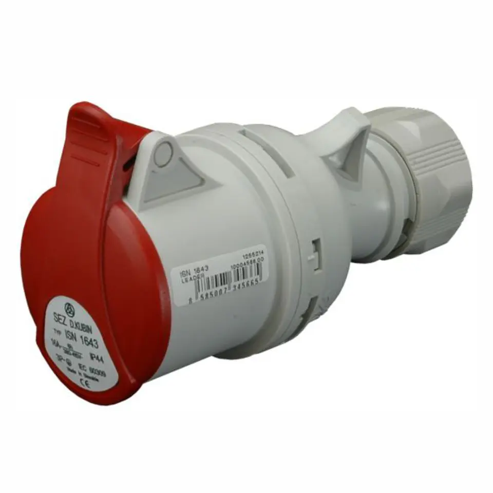 Ficha Industrial CEE Fêmea 32A 3P 230V IP44 SEZ 1