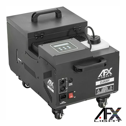 Máquina de Fumos Low Fog 1500W LCD DMX Comando AFXLIGHT