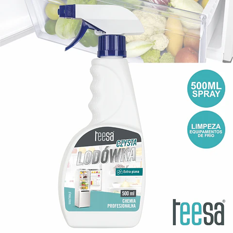 SPRAY DE 500ML LIMPEZA P/  FRIGORIFICOS CONGELADORES TEESA