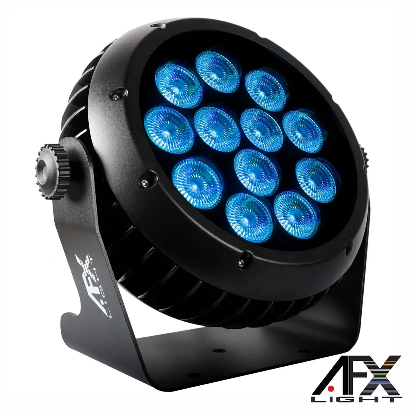Projetor Par C/ 12 LEDS 12W RGBW DMX IP65 AFXLIGHT 1