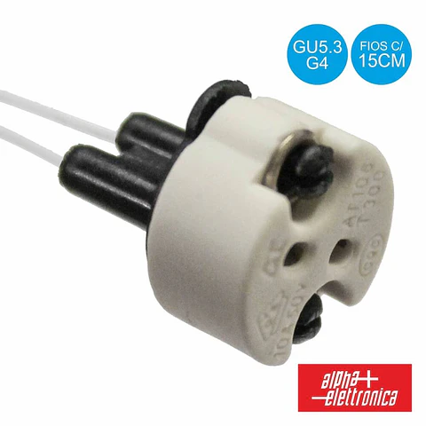 CASQUILHO P/ LÂMPADA GU5.3 / G4