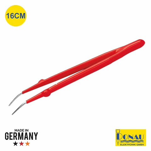 PINÇA C/ PONTAS CURVAS ISOLADA 160MM DONAU