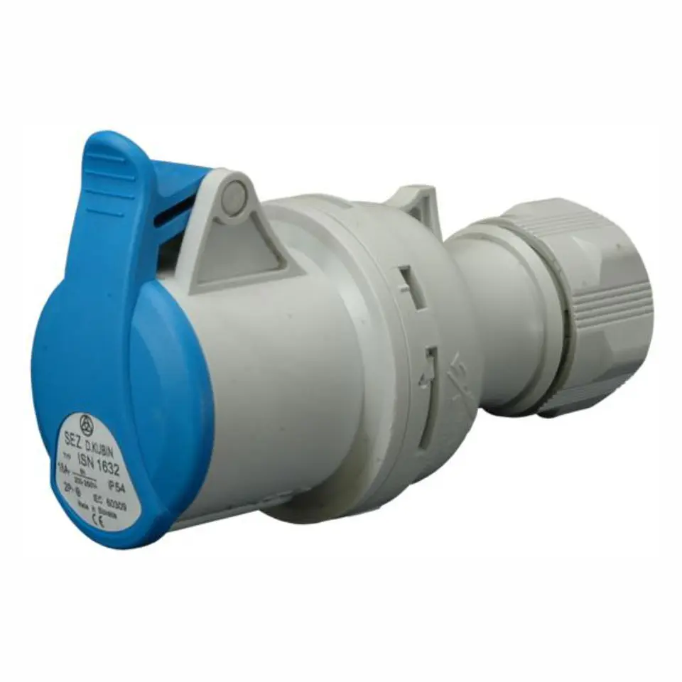 Ficha Industrial CEE Fêmea 32A 3P 230V IP44 SEZ 1