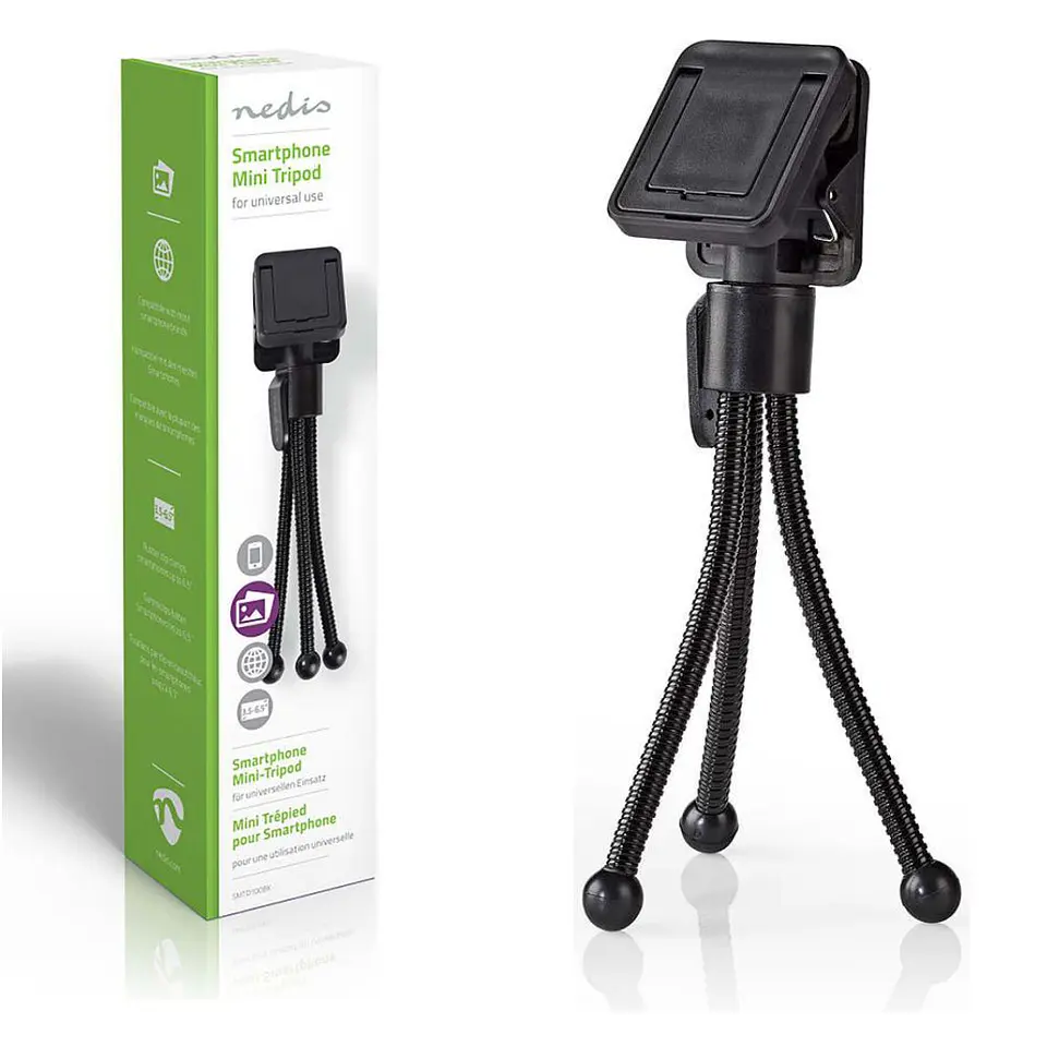 Tripé Universal P/ Smartphone NEDIS 1