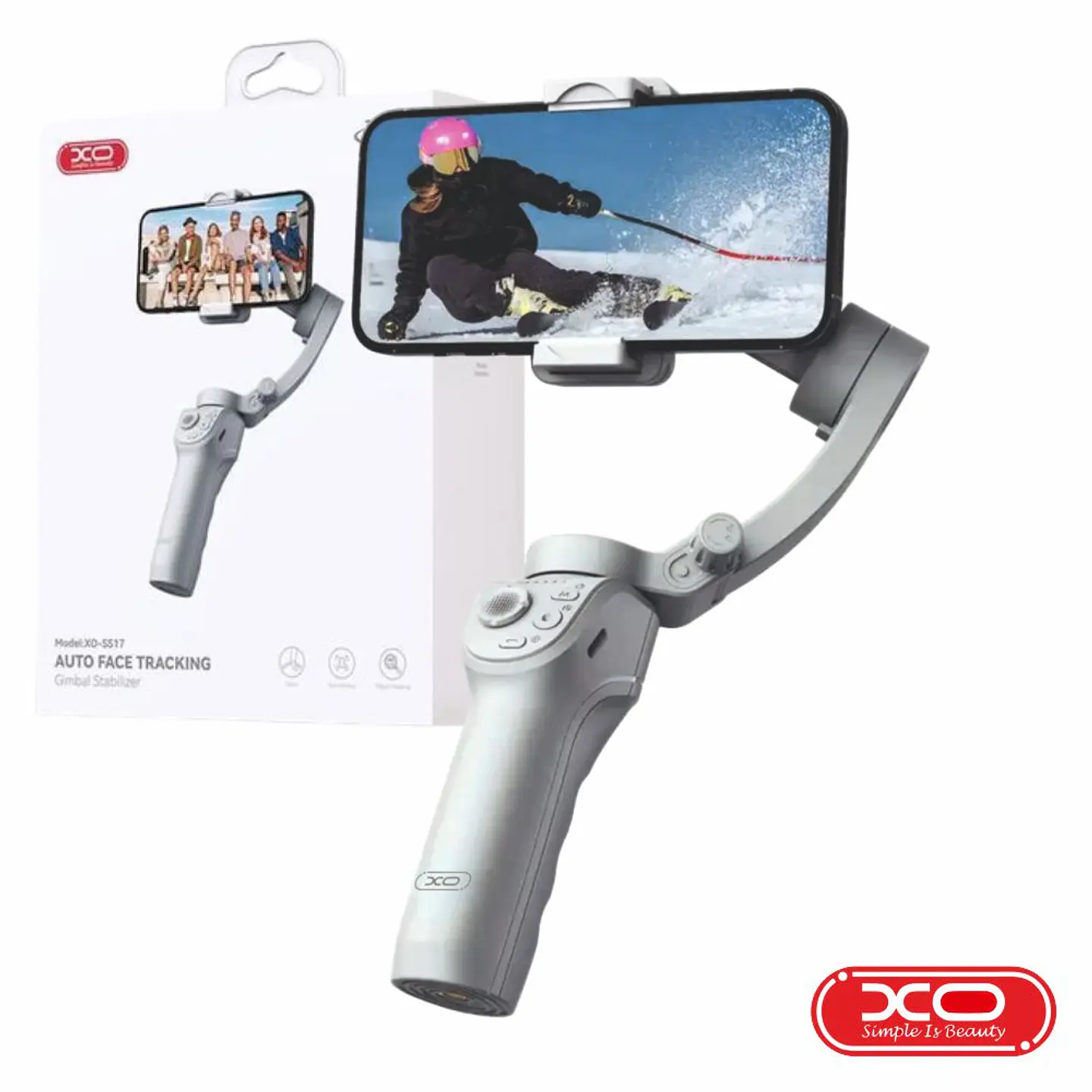 Estabilizador Gimbal P/ Smartphone XO 1