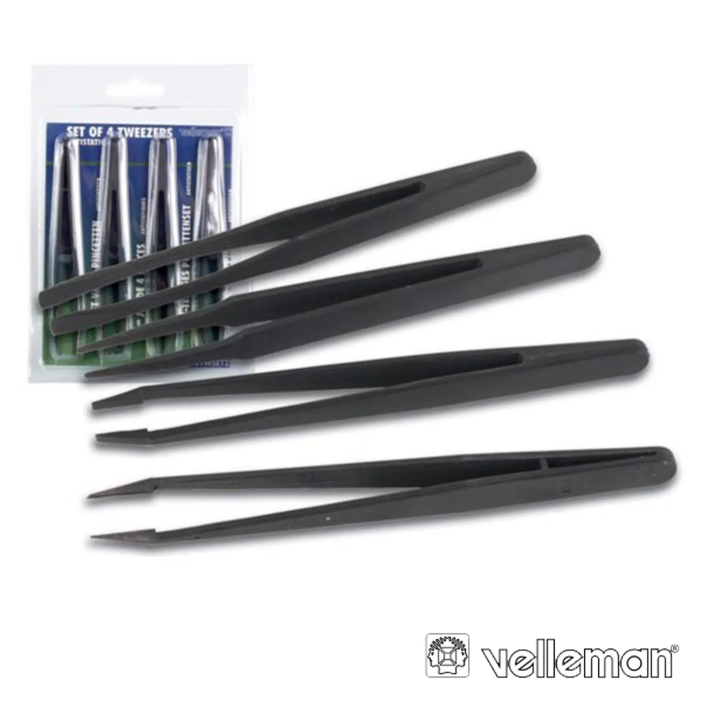 CONJUNTO DE 4 PINÇAS DIELÉTRICAS 1