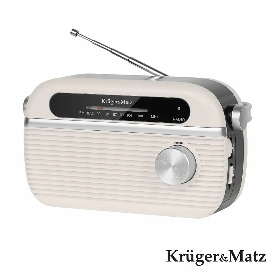 Rádio FM Portátil Bluetooth KRUGERMATZ 1
