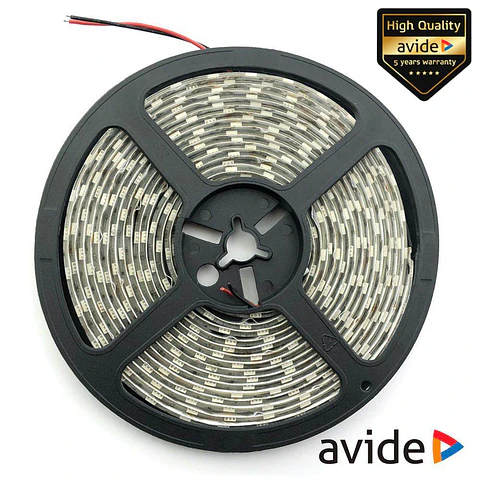 FITA 600 LEDS 2835 6400K 12V 5M IP65 AVIDE