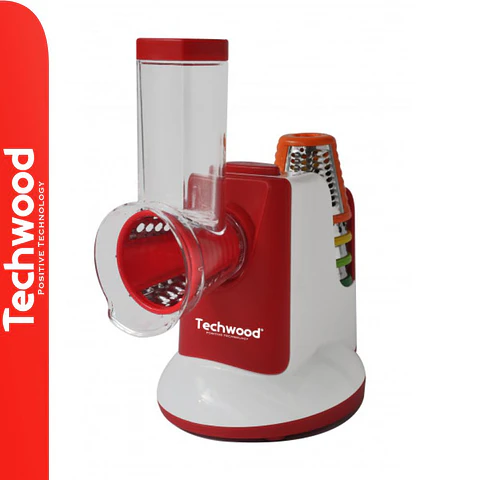 Cortador/ Ralador de Alimentos Elétrico 5 em 1 150W TECHWOOD