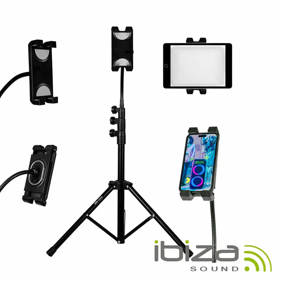 Tripé Universal P/ Smartphones e Tablets IBIZA 1