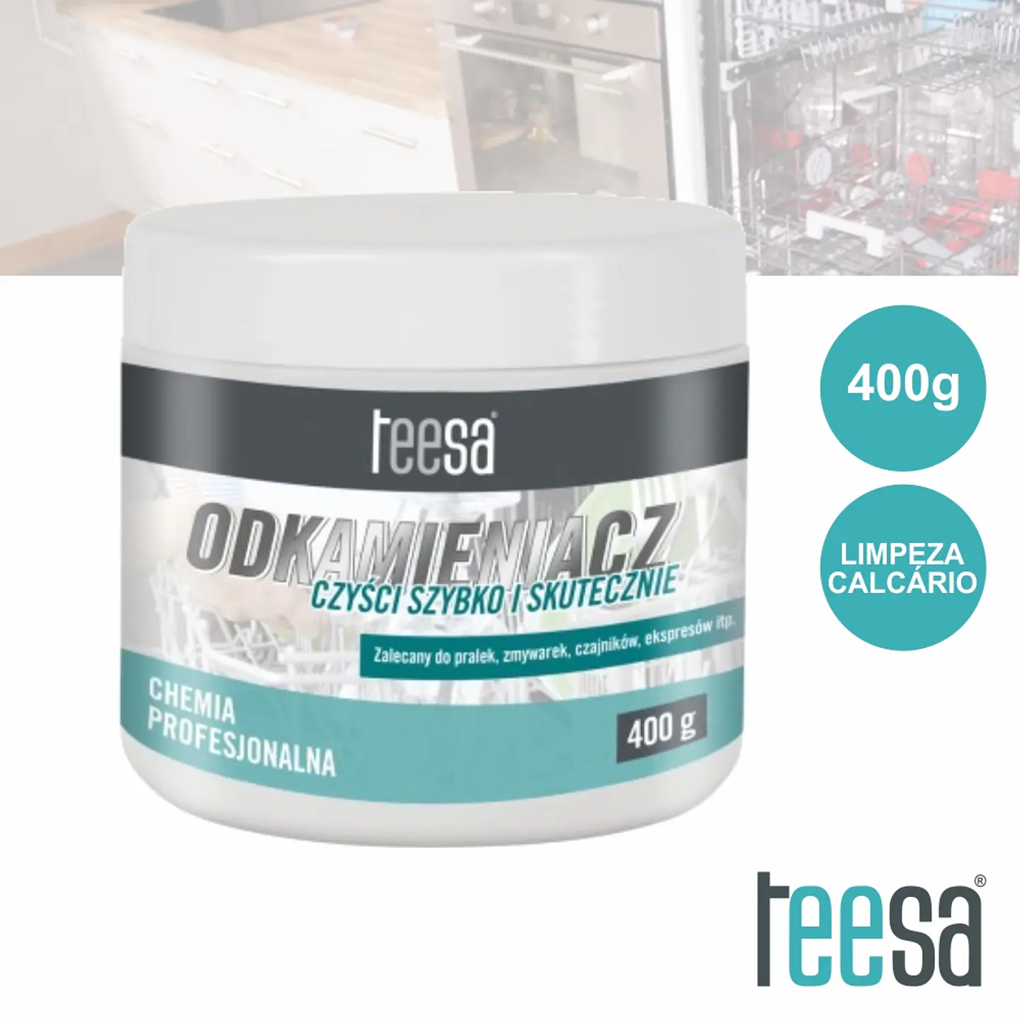 REMOVEDOR DE CALCÁRIO 400G TEESA 1