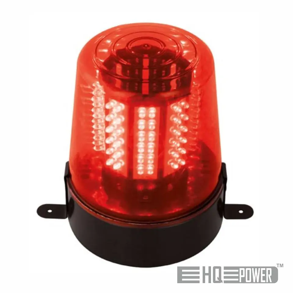 Luz Rotativa Vermelha 14V 12 LEDS HQ POWER 1