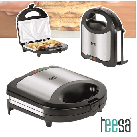 TOSTADEIRA ANTI-ADERENTE 800W TEESA