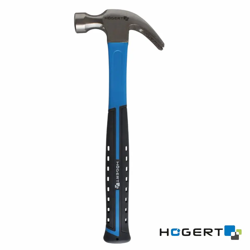 Martelo C/ Punho De Fibra De Vidro 450g HOGERT 1