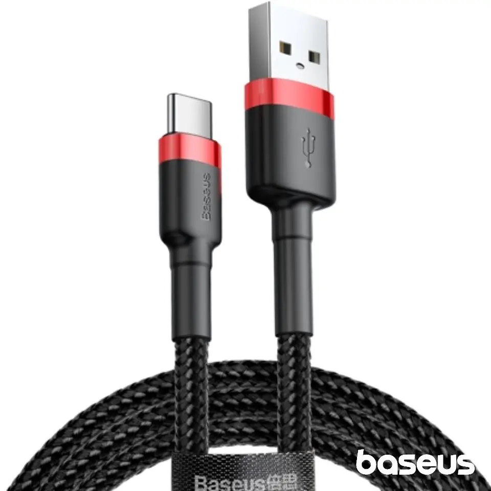 Cabo USB-A Macho P/ USB-C Macho 3m Cafule BASEUS 1