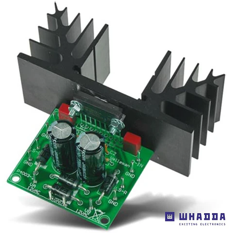 Kit de Montagem Amplificador Stereo 2x30W WHADDA
