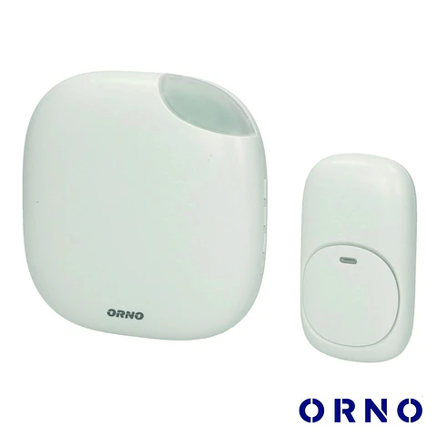 Campainha Portátil C/ 1 Receptor 120m ORNO