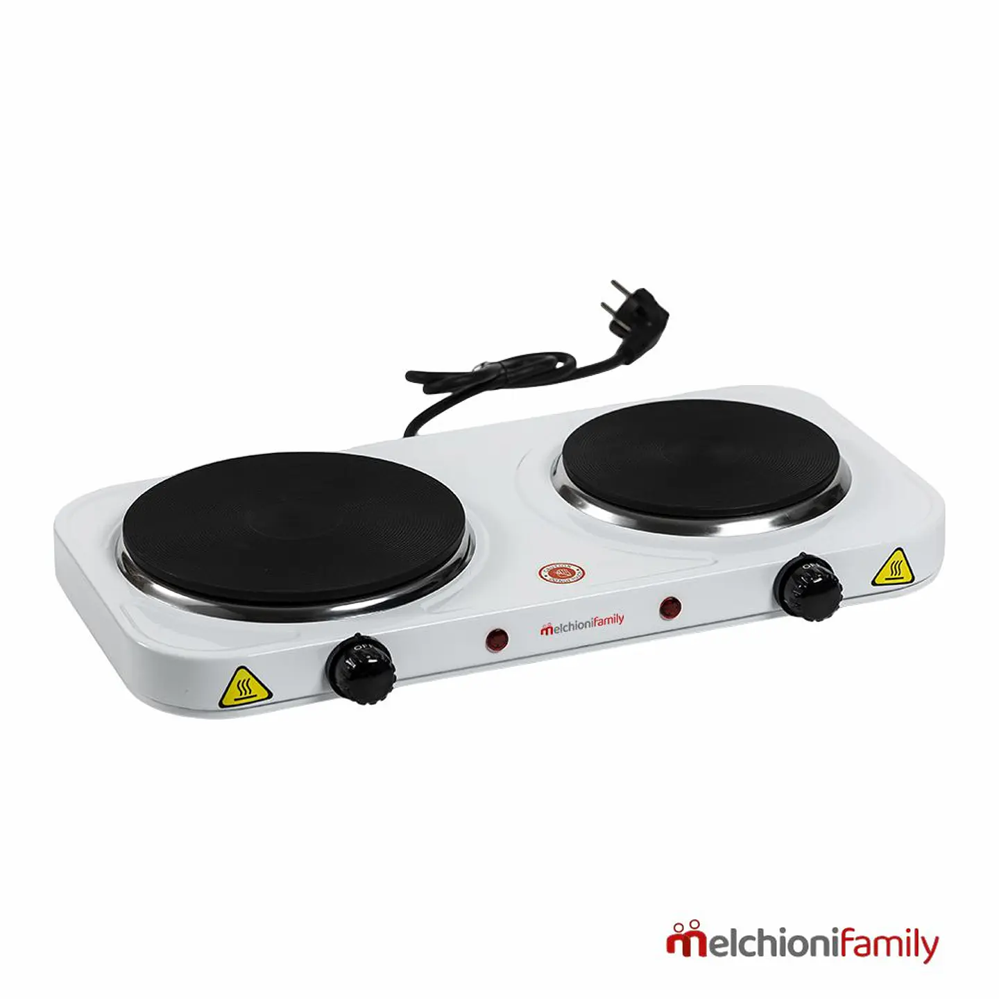 Fogão Elétrico 2 Placas 2500W Branco MelchioniFamily 1