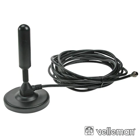 ANTENA TDT COM BASE MAGNÉTICA