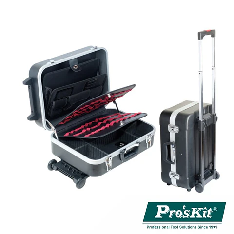 MALA TRANSPORTE FERRAMENTAS ABS RODAS/PEGA PROSKIT