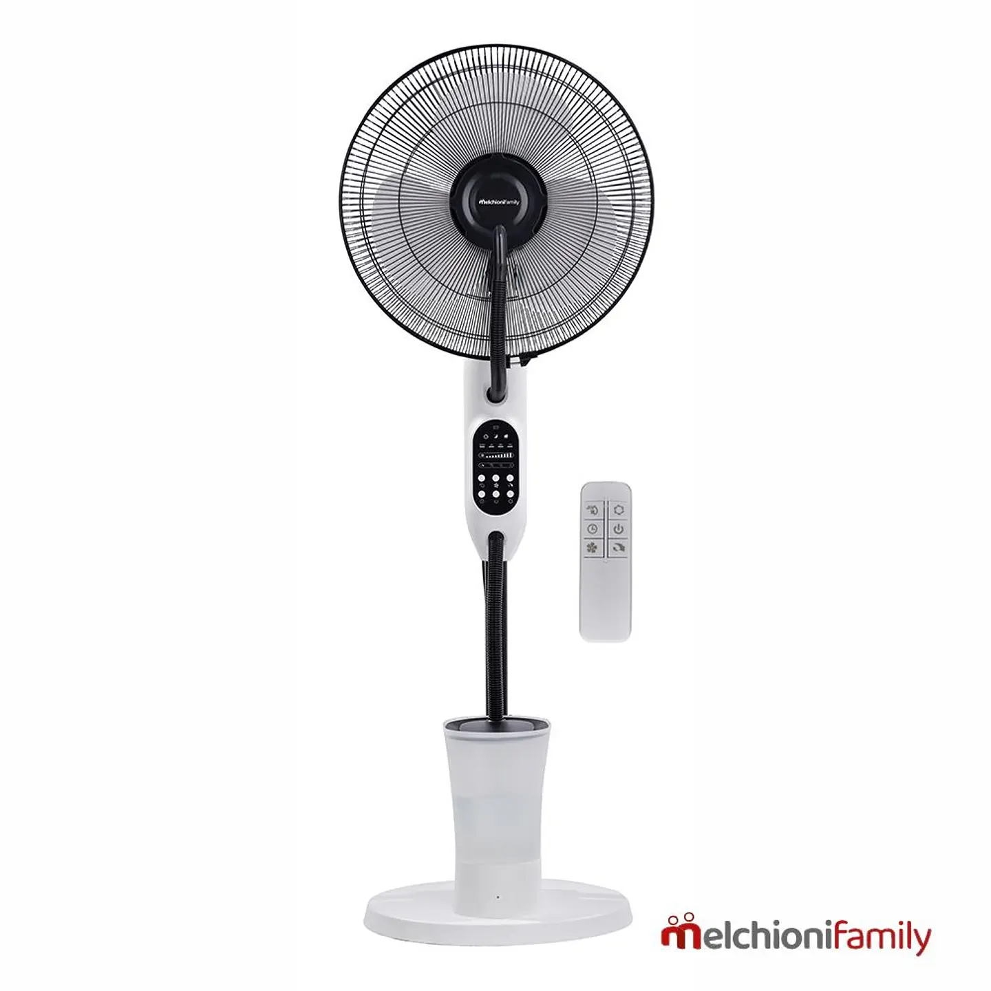 Ventilador de Pé C/ Nebulizador 80W Ø40cm MFAMILY 1