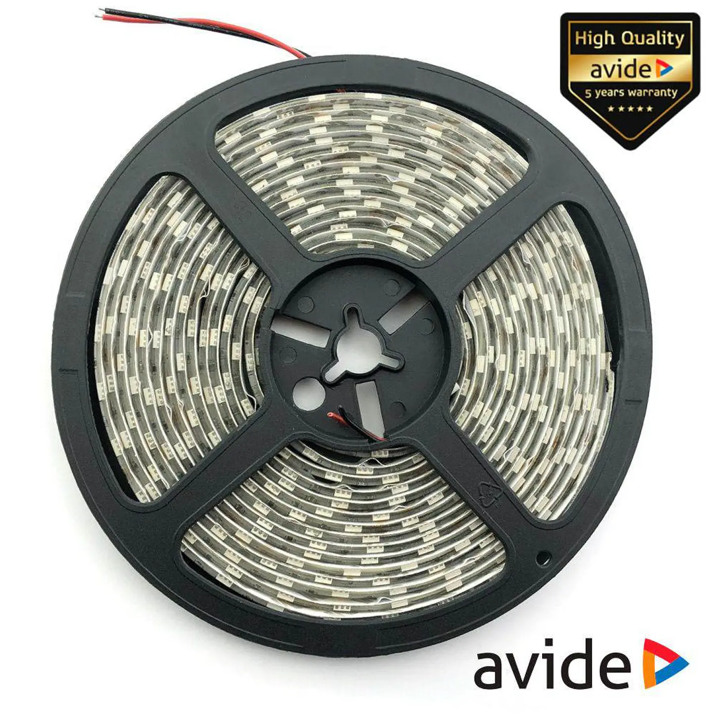 FITA 300 LEDS 2835 6400K 12V 5M IP65 AVIDE 1