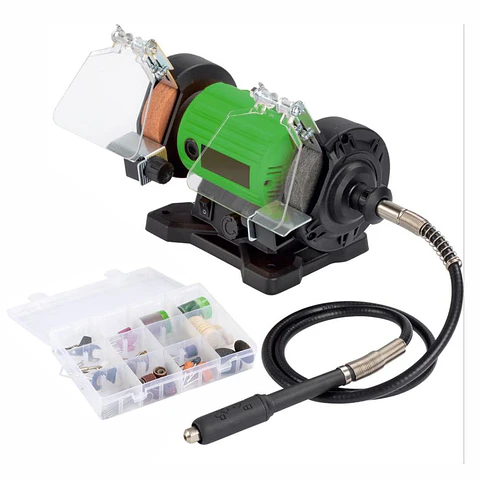 Esmeriladora Dupla C/ Haste Flexível 120W