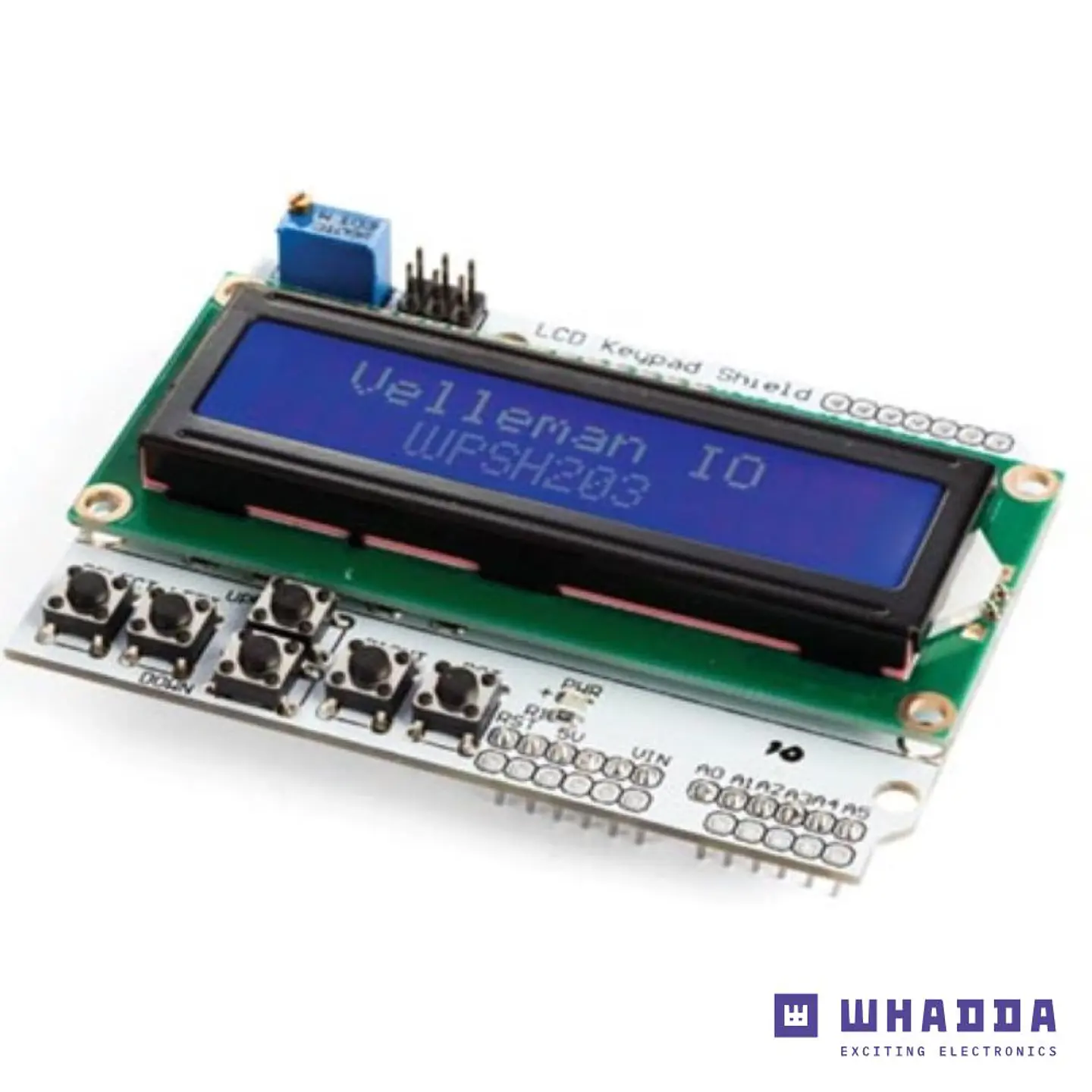 Módulo Shield de Teclado C/ LCD1602 WHADDA 1