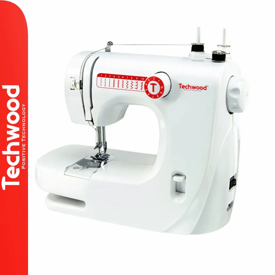 Máquina De Costura de 10 Pontos TECHWOOD 1