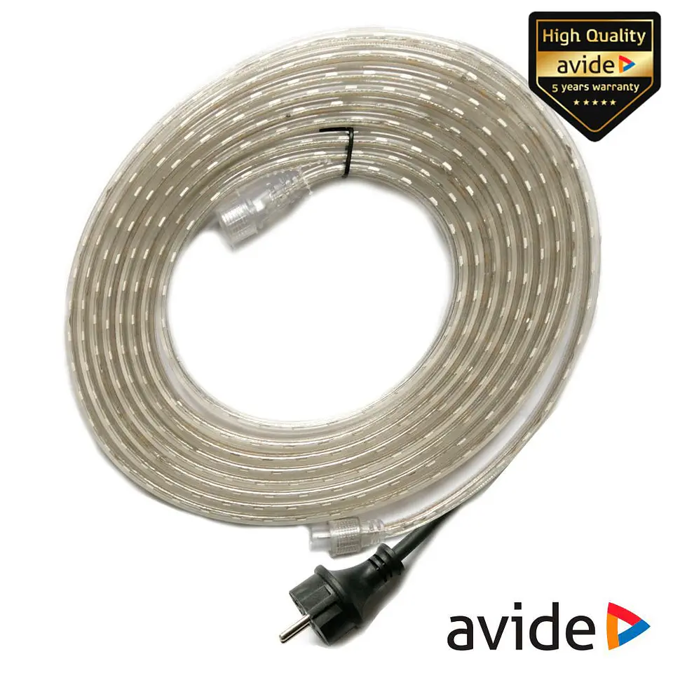 FITA 300 LEDS 3528 4000K 230V 5M IP67 AVIDE 1