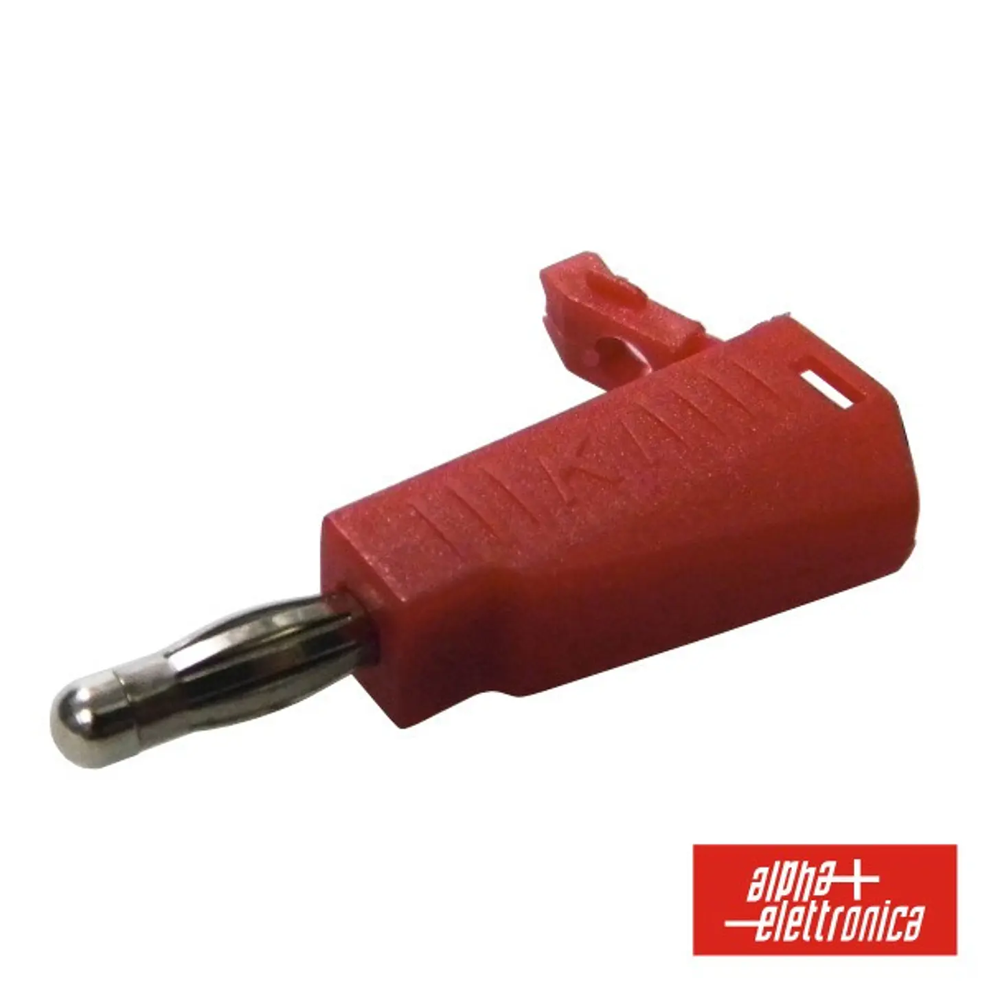 FICHA BANANA PROFISSIONAL 4MM VERMELHA 1