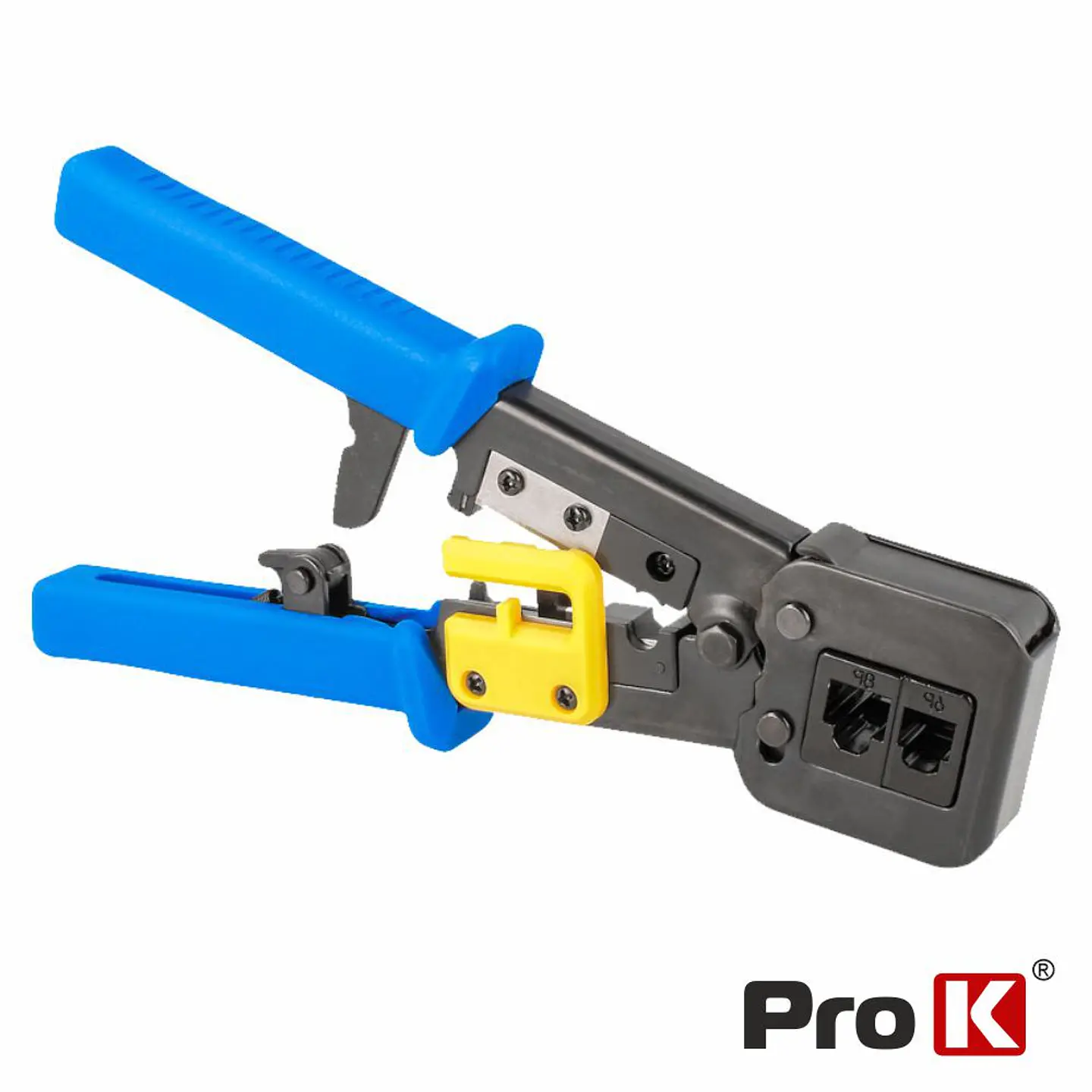 ALICATE DE CRAVAR 6P6C/6P4C/8P8C/RJ12/RJ45 PASSANTE PROK 1