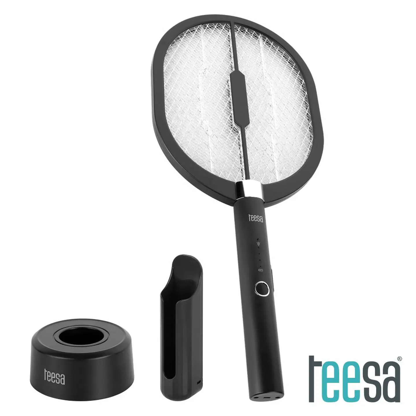 Raquete Mosquiteiro Elétrica 3em1 TEESA 1