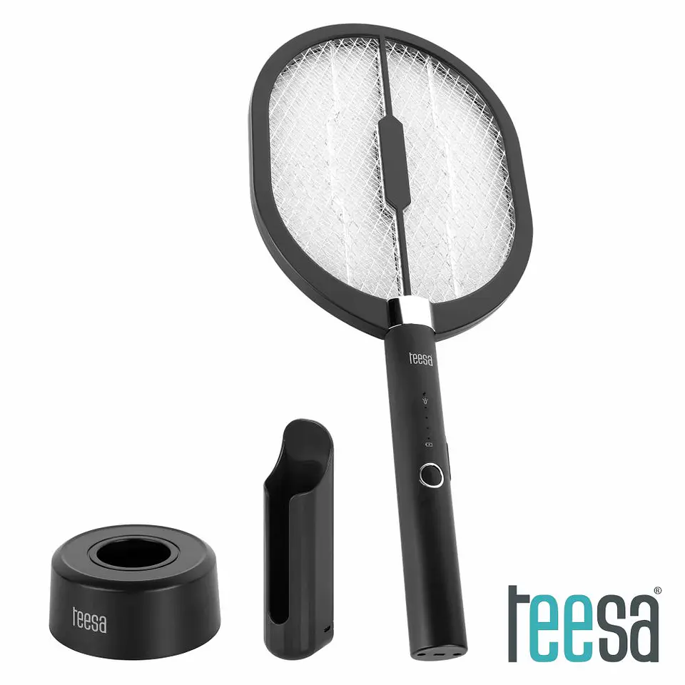 Raquete Mosquiteiro Elétrica 3em1 TEESA 1