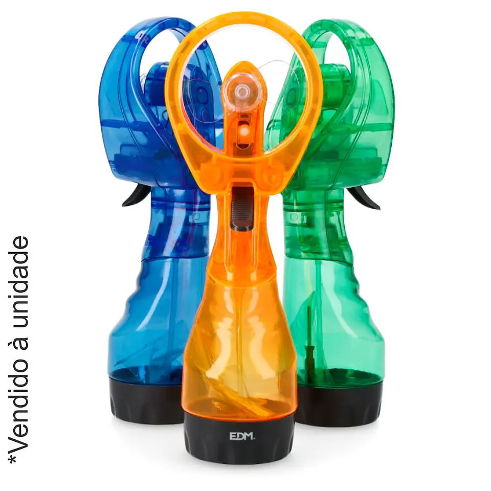 Ventoinha Portátil C/ Nebulizador Ø 10cm 1