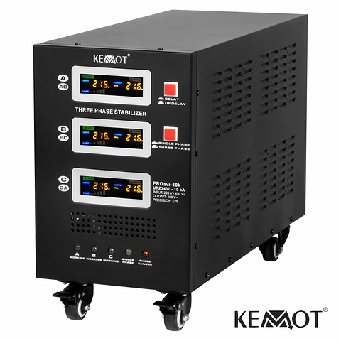 Estabilizador Automático Tensão Servomotor 10000VA KEMOT