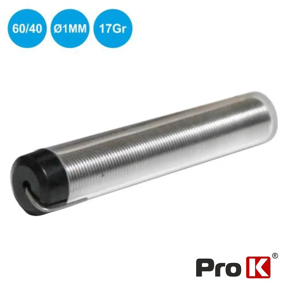 SOLDA 1MM 60/40 17G PROK 1