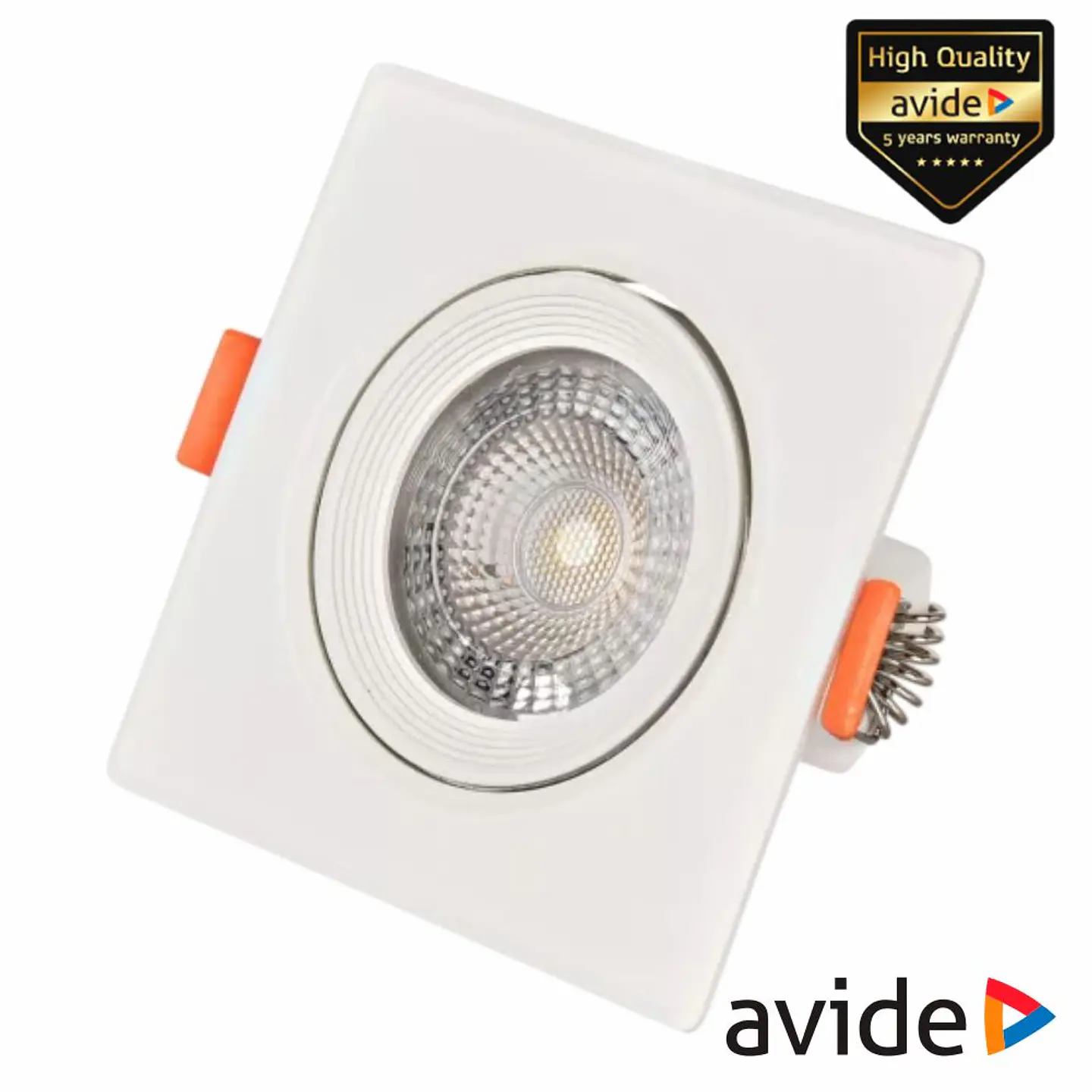 Painel LEDS Quadrado 7W 90mm 6400K 570lm AVIDE 1