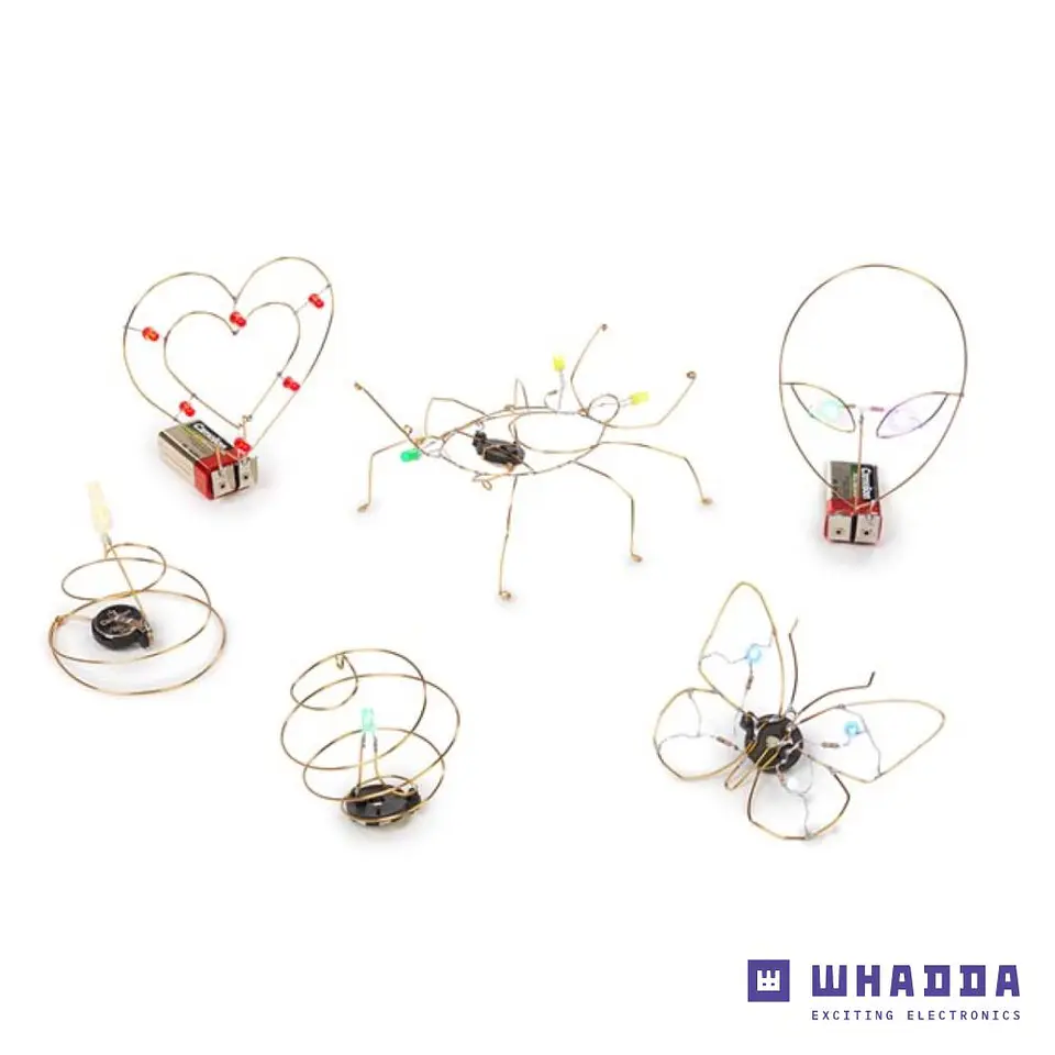 Kit Iniciação de Eletrónica Freeform WHADDA 1