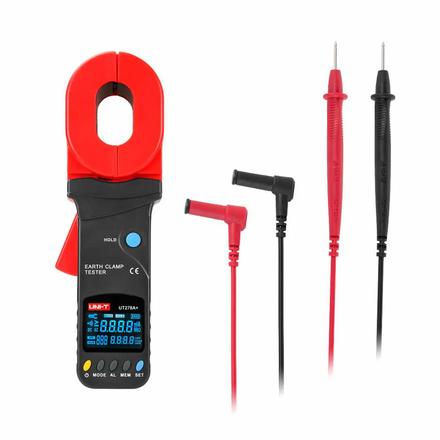 Pinça Amperimétrica Digital 20A 30Ohm UNI-T 1