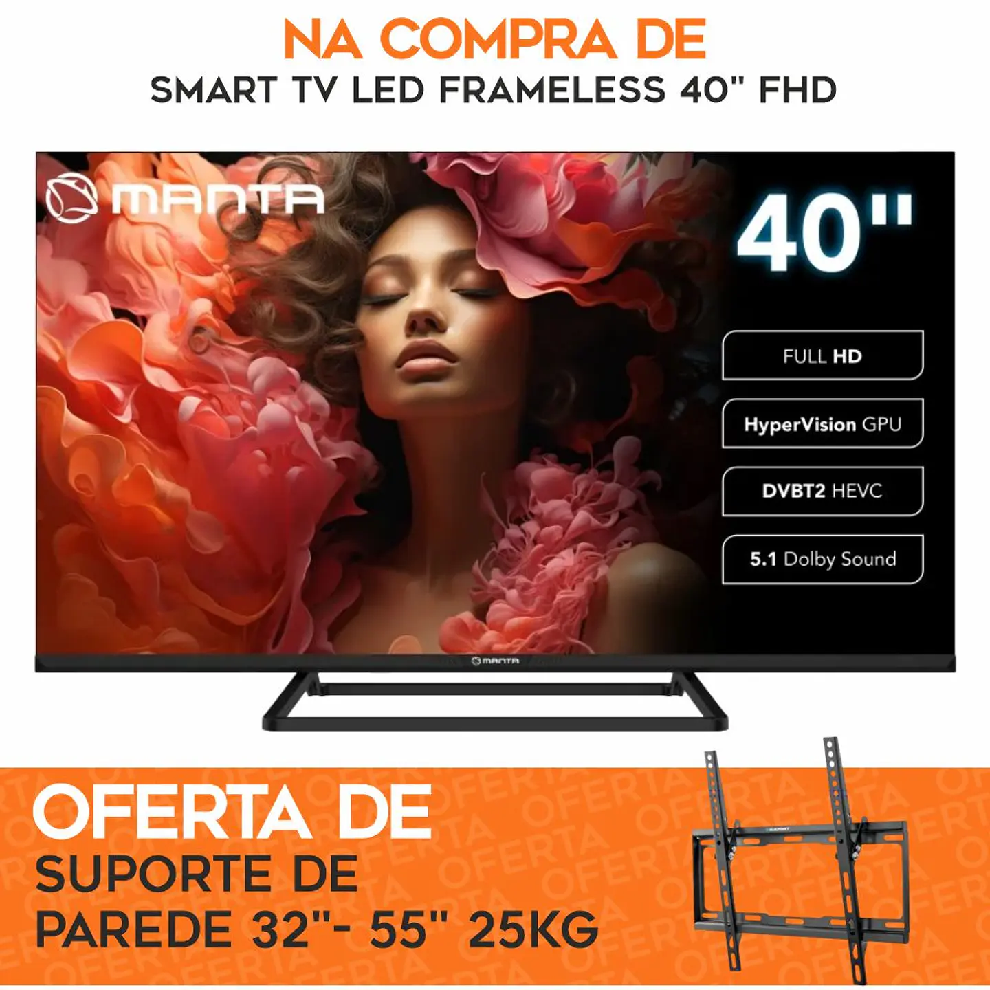 Smart TV LED FullHD 40