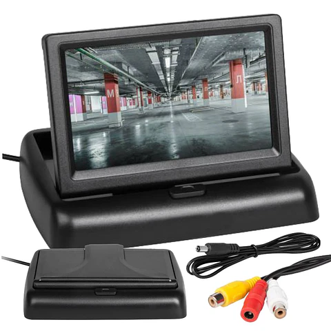 MONITOR DIGITAL TFT LCD A CORES 4.3"